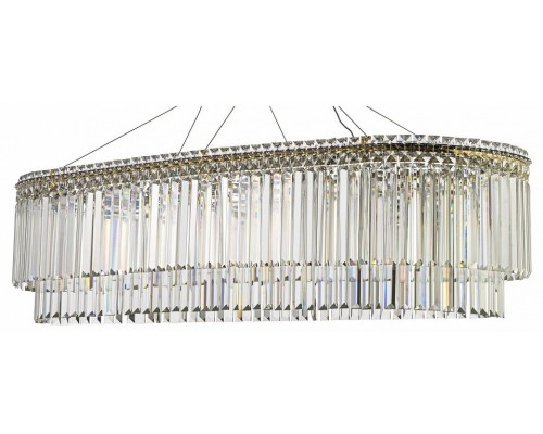 Подвесная люстра Arti Lampadari Ovindoli Nickel Ovindoli L 1.5.120x40.101 G Подвесная люстра Arti Lampadari Ovindoli Nickel Ovindoli L 1.5.120x40.101 G