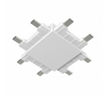 Соединитель X-образный для треков накладных SWG PRO SLIM CN-SLIM-WH-X