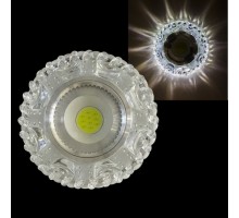 Встраиваемый светильник  42064-9.0-001PL MR16+LED3W CL