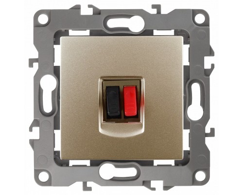 Розетка акустическая без рамки Эра Эра 12 12-3111-04