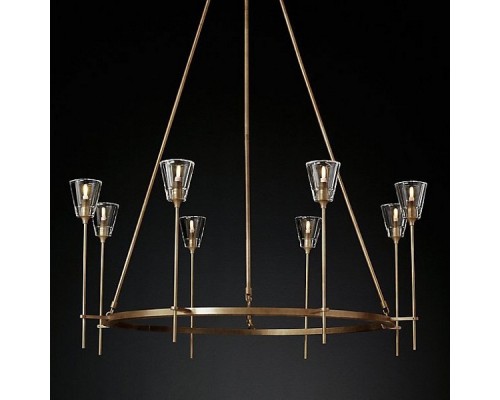 Подвесная люстра Imperiumloft Torche De Verre Round Chandelier 8 40.1551 Подвесная люстра Imperiumloft Torche De Verre Round Chandelier 8 40.1551