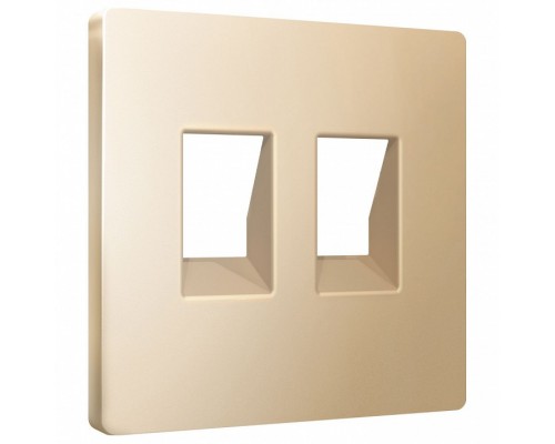 Накладка для розетки RJ-11 или RJ-45 Ambrella Volt ALFA AP6121