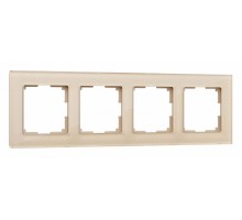 Рамка на 4 поста Werkel Favorit (шампань) W0041111