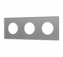 Рамка на 3 поста Arlight GLARE 043840