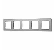 Рамка на 5 постов Arlight GLARE 043807