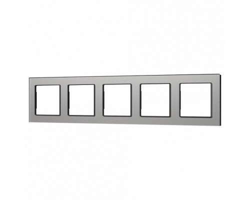 Рамка на 5 постов Arlight GLARE 043807 Рамка на 5 постов Arlight GLARE 043807