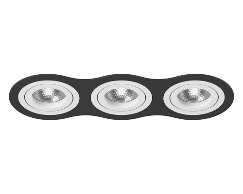 Встраиваемый светильник Lightstar Intero 16 triple round i637060606 Встраиваемый светильник Lightstar Intero 16 triple round i637060606