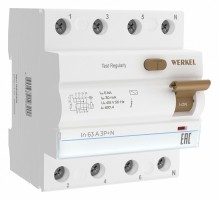 Устройство защитного отключения 3P Werkel Устройства защитного отключения W914P636