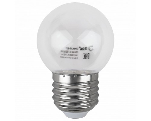 Лампа светодиодная Эра  E27 1Вт 3000K ERAWL45-E27