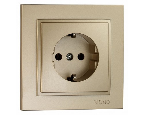 Розетка с заземлением Mono Electric Despina 102-222221-117 Розетка с заземлением Mono Electric Despina 102-222221-117