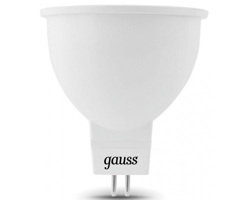 Лампа светодиодная Gauss GU5.3 5Вт 3000K 101505105-D Лампа светодиодная Gauss GU5.3 5Вт 3000K 101505105-D