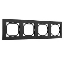 Рамка на 4 поста Arte Milano am-503.06 503.06-4.black