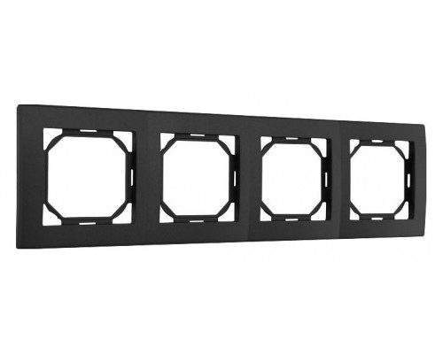 Рамка на 4 поста Arte Milano am-503.06 503.06-4.black Рамка на 4 поста Arte Milano am-503.06 503.06-4.black
