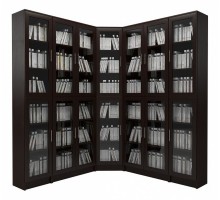 Шкаф книжный Мебелайн-16