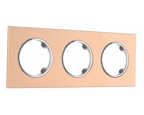 Рамка на 3 поста Arte Milano am-502.11 502.11-3.pink Рамка на 3 поста Arte Milano am-502.11 502.11-3.pink