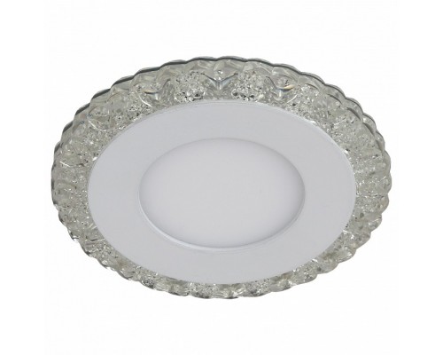 Встраиваемый светильник Эра DK LD14 DK LED 14 SL/WH Встраиваемый светильник Эра DK LD14 DK LED 14 SL/WH