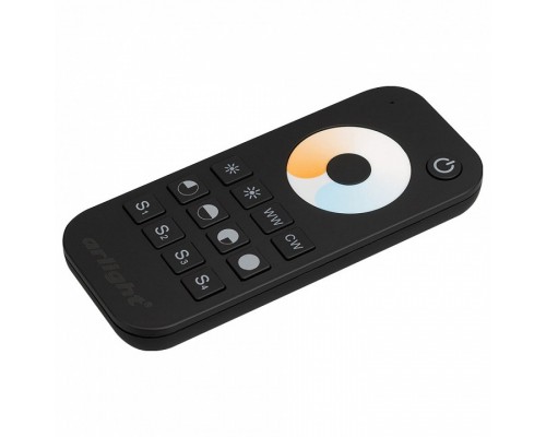 Пульт-регулятор ЦТ с сенсорным кольцом Arlight SMART-R SMART-R34-MIX Black (1 зона, 2.4G) Пульт-регулятор ЦТ с сенсорным кольцом Arlight SMART-R SMART-R34-MIX Black (1 зона, 2.4G)