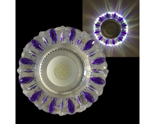 Встраиваемый светильник 42112-9.0-001PL MR16+LED3W CL/PP+MIX Встраиваемый светильник 42112-9.0-001PL MR16+LED3W CL/PP+MIX