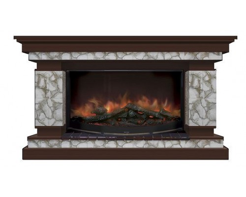 Комплект из электрокамина напольного и портала (143x45x82.5 см) Лорд Карелия Rondo 86 ЛО000017 Комплект из электрокамина напольного и портала (143x45x82.5 см) Лорд Карелия Rondo 86 ЛО000017