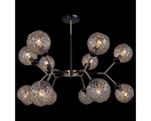 Люстра на штанге ILLUMICO IL0268-12PSQ-79 BK AB Люстра на штанге ILLUMICO IL0268-12PSQ-79 BK AB