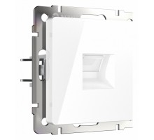 Розетка телефонная RJ-11 без рамки Werkel белый W1182001