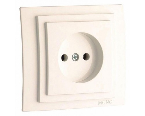 Розетка без заземления Mono Electric Larissa 103-010122-116 Розетка без заземления Mono Electric Larissa 103-010122-116