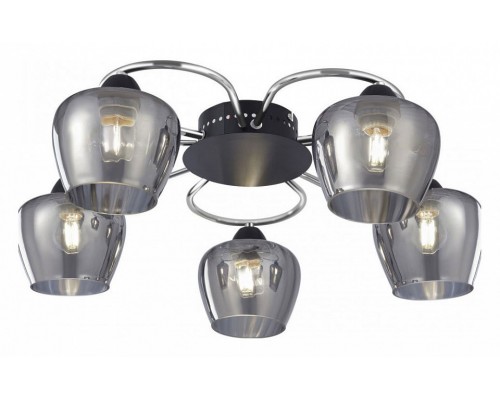 Потолочная люстра Arte Milano AMALFI-321508 321508/5 CR+BK Потолочная люстра Arte Milano AMALFI-321508 321508/5 CR+BK