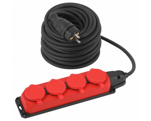 Удлинитель Эра  UK-4e-3x1,5-30m-IP44(KG)