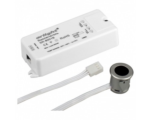 Датчик движения Arlight SR-8001 SR-8001B Silver (220V, 500W, IR-Sensor) Датчик движения Arlight SR-8001 SR-8001B Silver (220V, 500W, IR-Sensor)