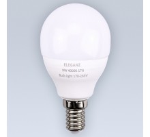 Лампа светодиодная Eleganz  E14 9Вт 4500K EL-0082