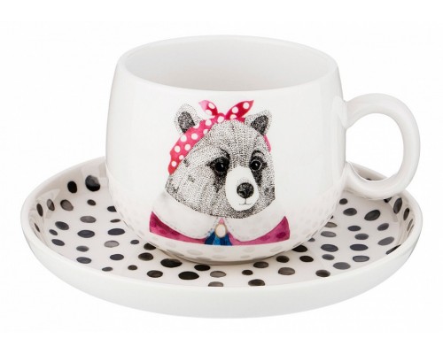 Чайная пара Fashion Animals 409-131 Чайная пара Fashion Animals 409-131
