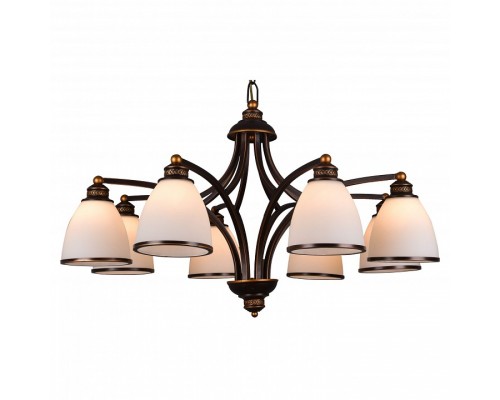 Подвесная люстра Arte Lamp Bonito A9518LM-8BA Подвесная люстра Arte Lamp Bonito A9518LM-8BA