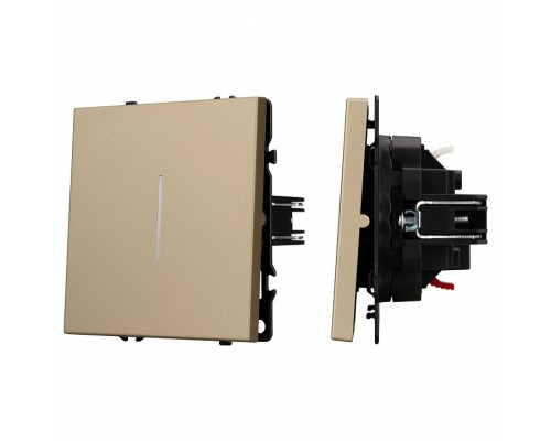 Выключатель проходной одноклавишный без рамки Arlight SWT 054262