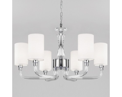 Подвесная люстра Eurosvet Catania 60120/6 хром Smart