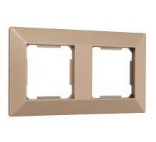 Рамка на 2 поста Arte Milano am-503.03 503.03-2.shampan