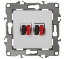 Розетка акустическая без рамки Эра Эра 12 12-3112-01