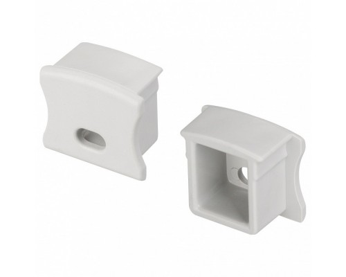 Набор из 2 заглушек для профиля Arlight PVC-SLIM-H15 018240 Набор из 2 заглушек для профиля Arlight PVC-SLIM-H15 018240