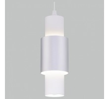 Подвесной светильник Eurosvet Bento 50204/1 LED белый/матовое серебро