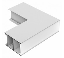 Соединитель угловой L-образный накладной 6063 LINE 3556 0272802