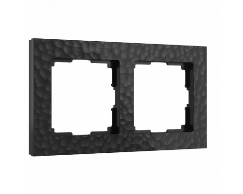 Рамка на 2 поста Werkel Hammer W0022408 (черный) Рамка на 2 поста Werkel Hammer W0022408 (черный)