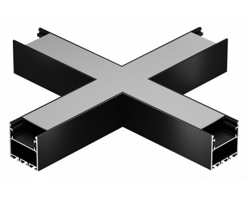 Соединитель угловой X-образный накладной 6063 LINE 5050 0272514