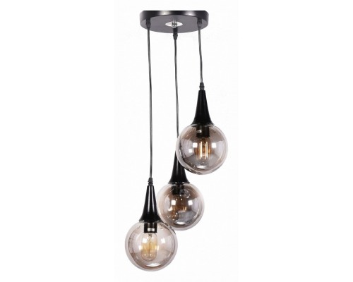 Подвесной светильник LUMINA DECO Rocherro LDP 11191-3 BK Подвесной светильник LUMINA DECO Rocherro LDP 11191-3 BK