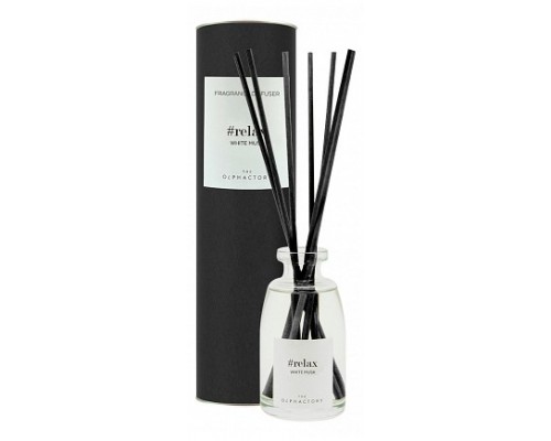 Ароматизатор диффузионный (21.8 см) The Olphactory RELAX Black Белый мускус MK100MBBTO Ароматизатор диффузионный (21.8 см) The Olphactory RELAX Black Белый мускус MK100MBBTO