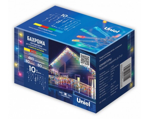 Бахрома световая Uniel UL-00012067 Бахрома световая Uniel UL-00012067