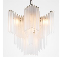 Подвесная люстра Imperiumloft Chandelier Pulsar White Glass 40.2107