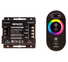 Контроллер-регулятор цвета RGB с пультом ДУ Apeyron Electrics  04-03(288)