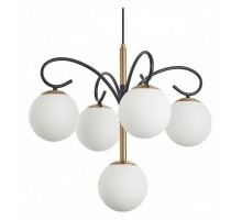 Подвесная люстра Arte Milano Neapolis-73808 273808/4+1 BK/GD