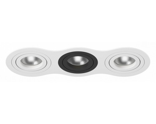 Встраиваемый светильник Lightstar Intero 16 triple round i636060706 Встраиваемый светильник Lightstar Intero 16 triple round i636060706