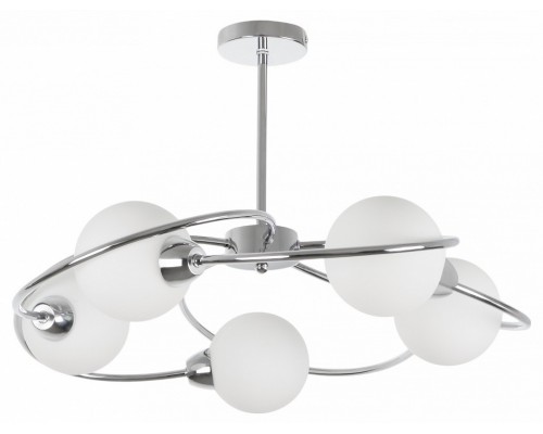 Люстра на штанге MyFar Leticia MR2251-5C Люстра на штанге MyFar Leticia MR2251-5C