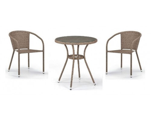 Набор уличный T282ANT/Y137C-W56 Light brown Набор уличный T282ANT/Y137C-W56 Light brown